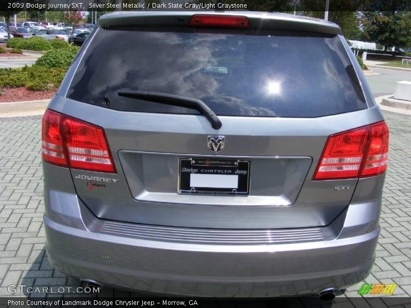 Silver Steel Metallic / Dark Slate Gray/Light Graystone 2009 Dodge Journey SXT