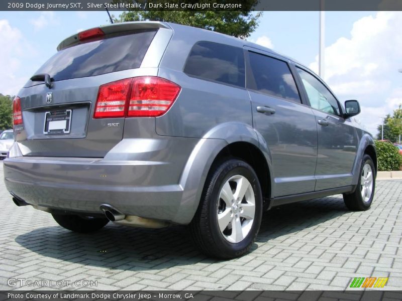 Silver Steel Metallic / Dark Slate Gray/Light Graystone 2009 Dodge Journey SXT