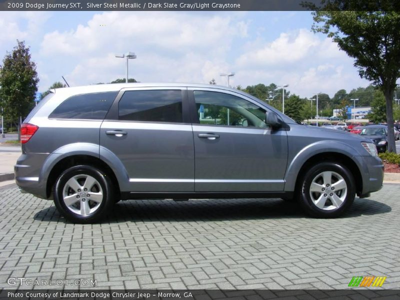 Silver Steel Metallic / Dark Slate Gray/Light Graystone 2009 Dodge Journey SXT