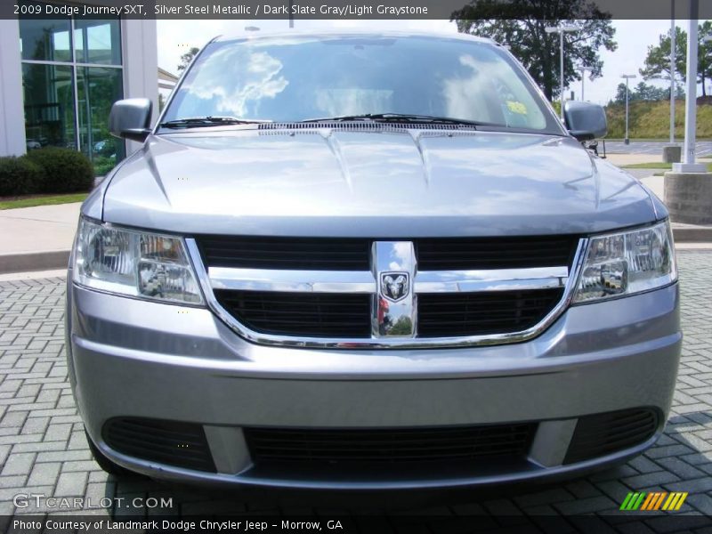 Silver Steel Metallic / Dark Slate Gray/Light Graystone 2009 Dodge Journey SXT