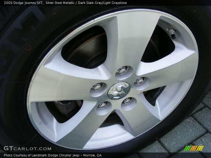 Silver Steel Metallic / Dark Slate Gray/Light Graystone 2009 Dodge Journey SXT