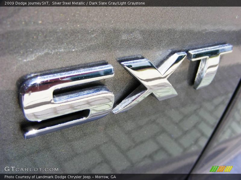 Silver Steel Metallic / Dark Slate Gray/Light Graystone 2009 Dodge Journey SXT