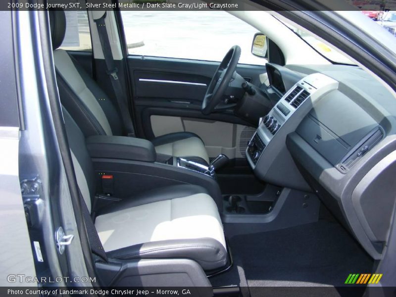 Silver Steel Metallic / Dark Slate Gray/Light Graystone 2009 Dodge Journey SXT
