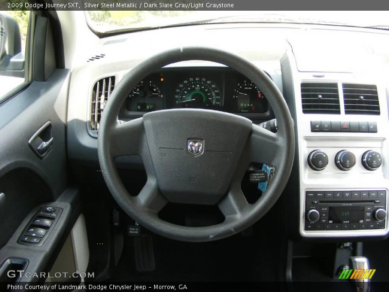 Silver Steel Metallic / Dark Slate Gray/Light Graystone 2009 Dodge Journey SXT