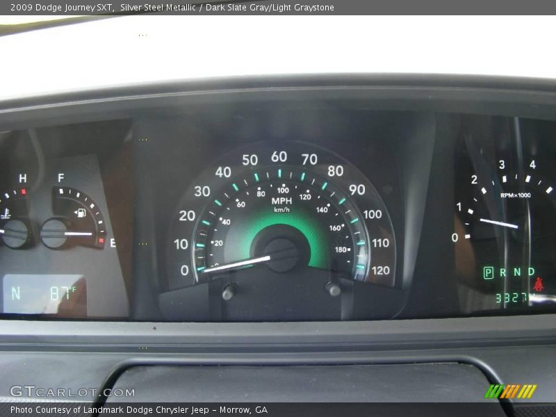 Silver Steel Metallic / Dark Slate Gray/Light Graystone 2009 Dodge Journey SXT