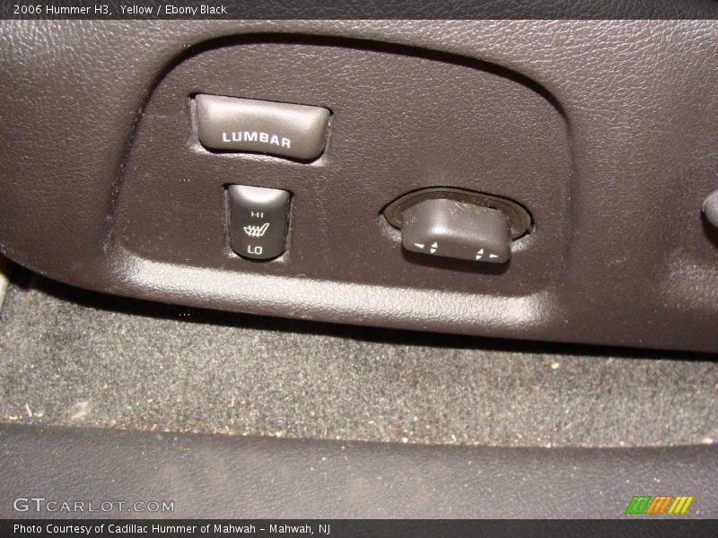 Yellow / Ebony Black 2006 Hummer H3