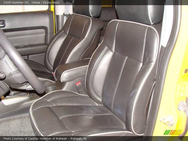 Yellow / Ebony Black 2006 Hummer H3
