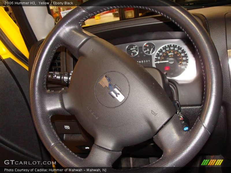 Yellow / Ebony Black 2006 Hummer H3