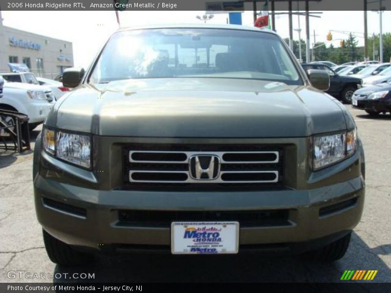 Amazon Green Metallic / Beige 2006 Honda Ridgeline RTL