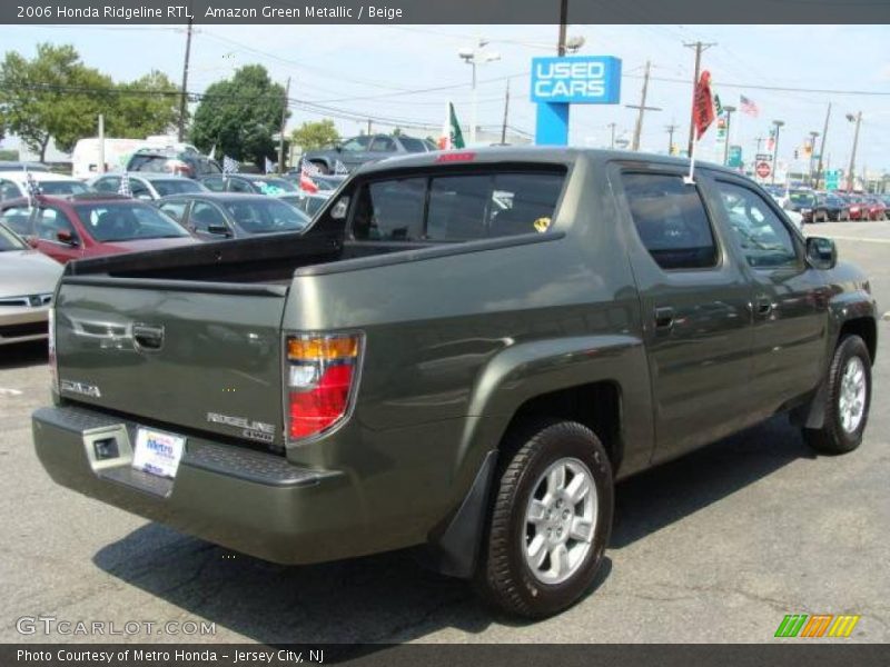 Amazon Green Metallic / Beige 2006 Honda Ridgeline RTL