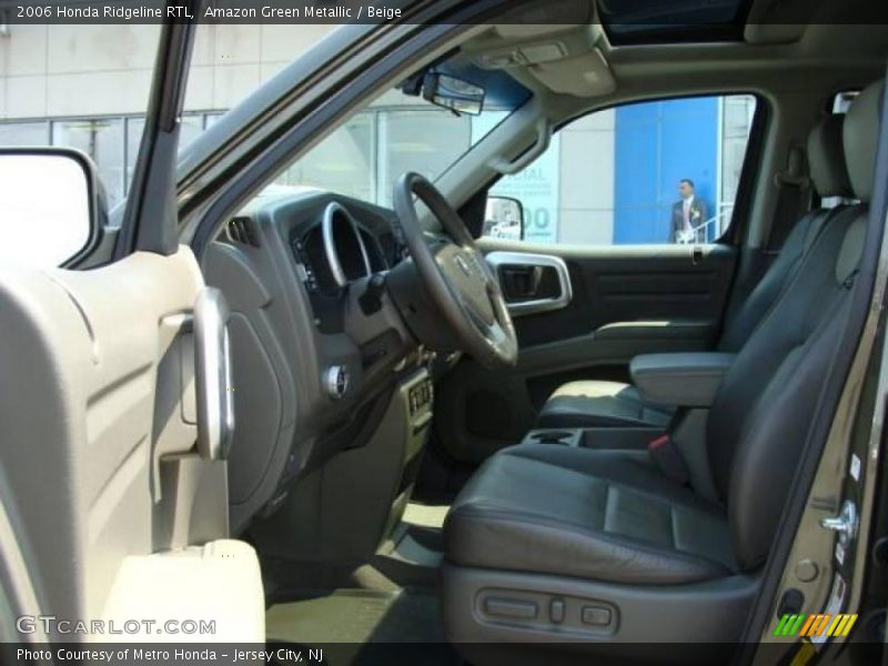 Amazon Green Metallic / Beige 2006 Honda Ridgeline RTL