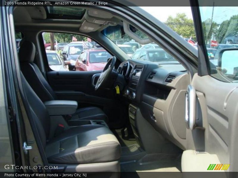 Amazon Green Metallic / Beige 2006 Honda Ridgeline RTL