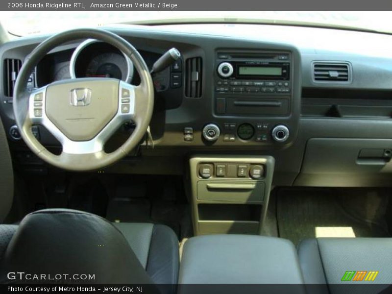 Amazon Green Metallic / Beige 2006 Honda Ridgeline RTL