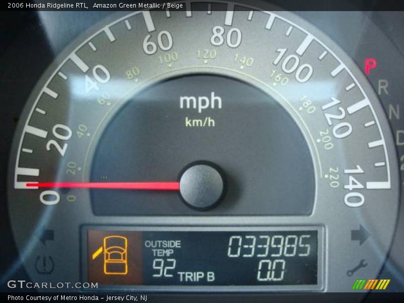 Amazon Green Metallic / Beige 2006 Honda Ridgeline RTL
