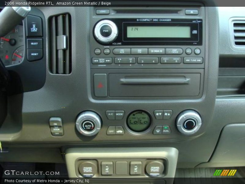 Amazon Green Metallic / Beige 2006 Honda Ridgeline RTL