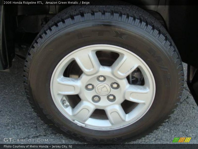 Amazon Green Metallic / Beige 2006 Honda Ridgeline RTL