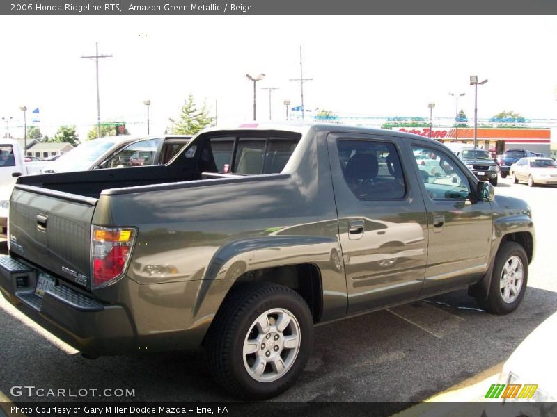 Amazon Green Metallic / Beige 2006 Honda Ridgeline RTS