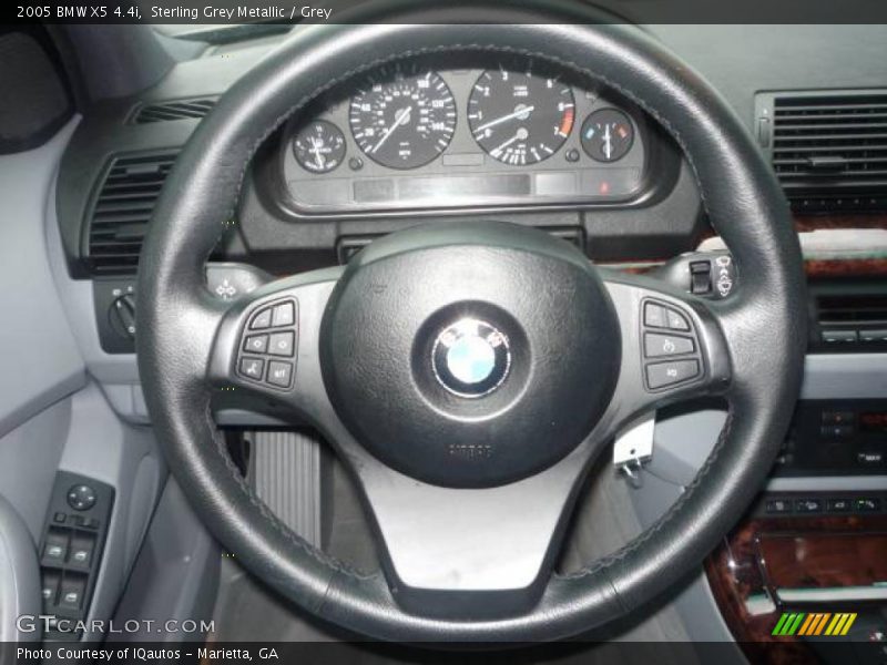Sterling Grey Metallic / Grey 2005 BMW X5 4.4i