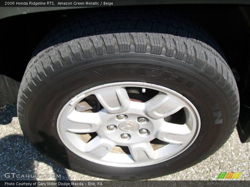 Amazon Green Metallic / Beige 2006 Honda Ridgeline RTS