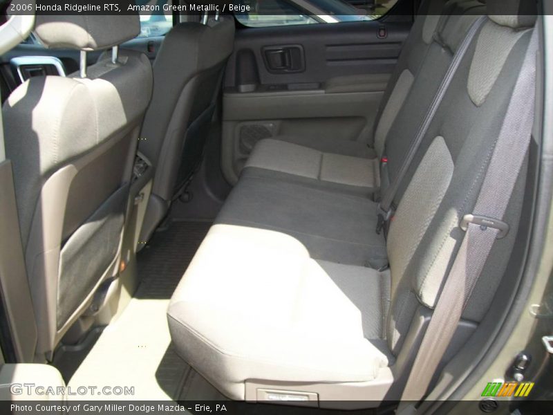 Amazon Green Metallic / Beige 2006 Honda Ridgeline RTS
