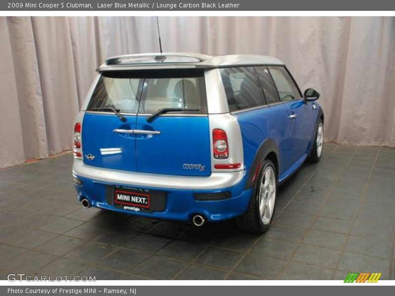 Laser Blue Metallic / Lounge Carbon Black Leather 2009 Mini Cooper S Clubman