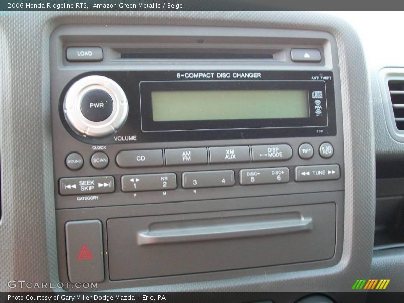 Amazon Green Metallic / Beige 2006 Honda Ridgeline RTS