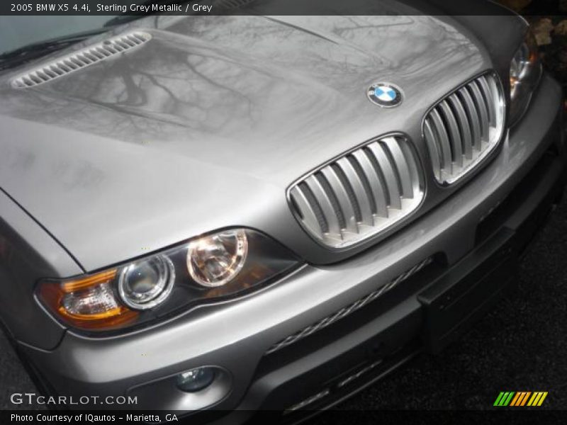 Sterling Grey Metallic / Grey 2005 BMW X5 4.4i