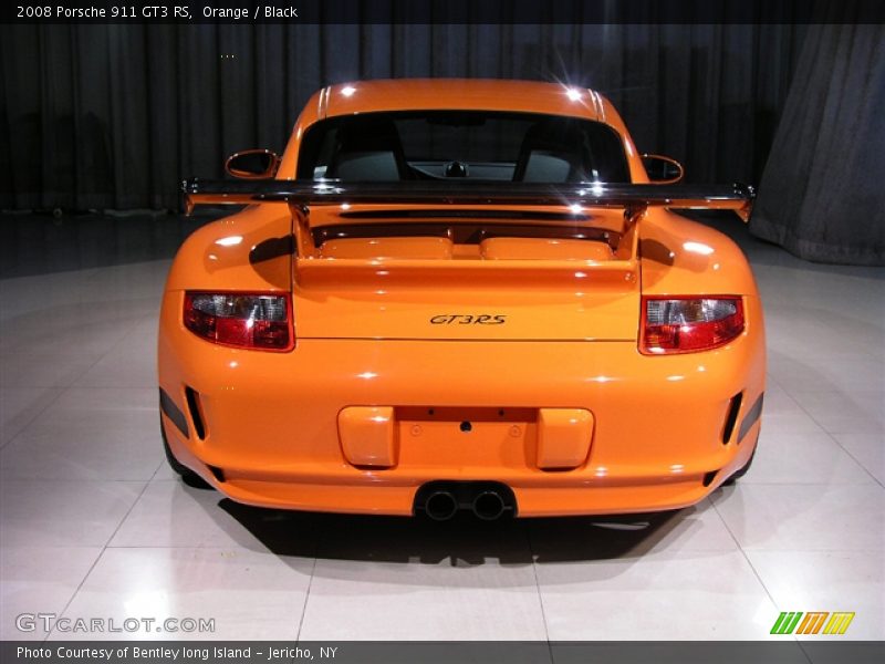 Orange / Black 2008 Porsche 911 GT3 RS