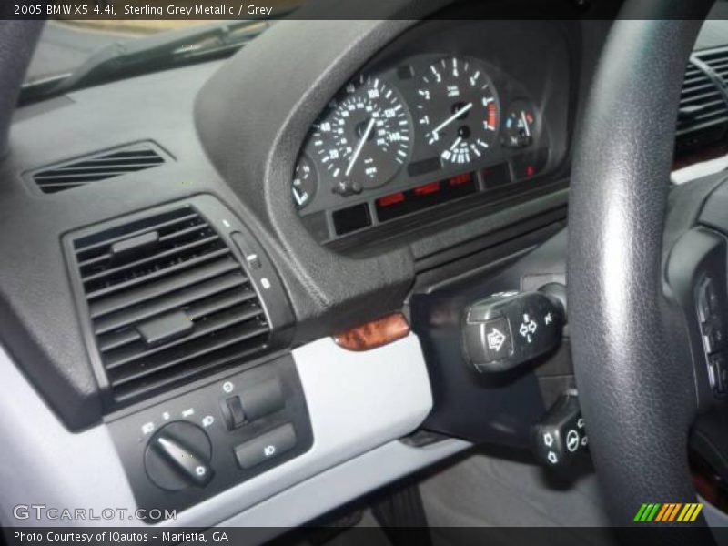Sterling Grey Metallic / Grey 2005 BMW X5 4.4i