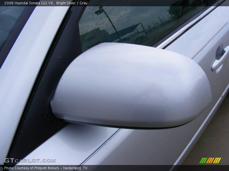 Bright Silver / Gray 2008 Hyundai Sonata GLS V6