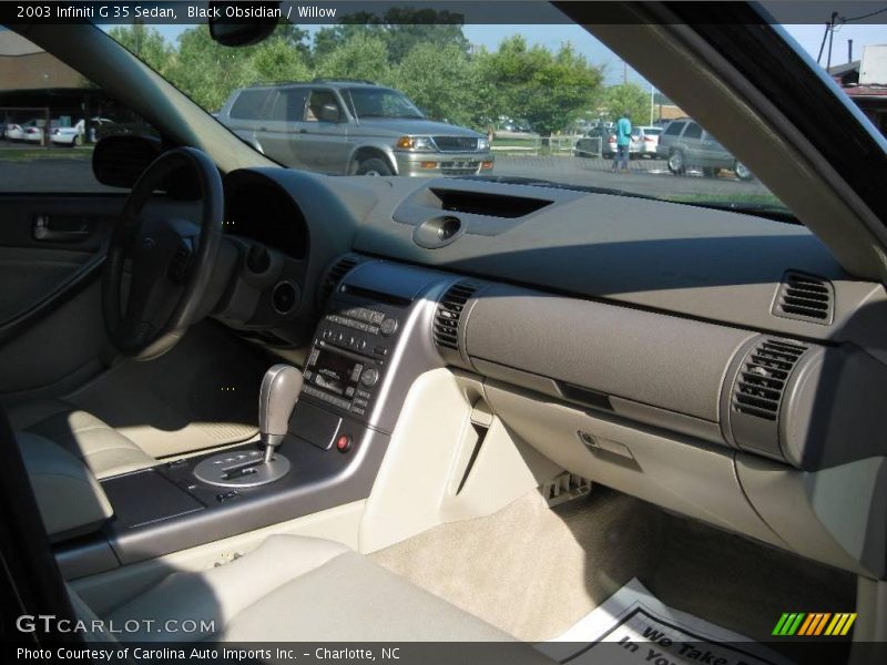 Black Obsidian / Willow 2003 Infiniti G 35 Sedan