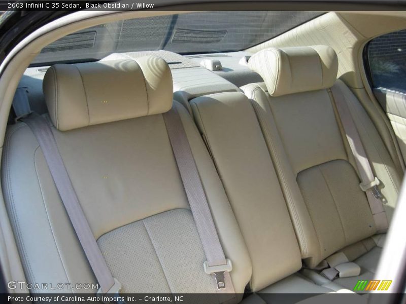 Black Obsidian / Willow 2003 Infiniti G 35 Sedan