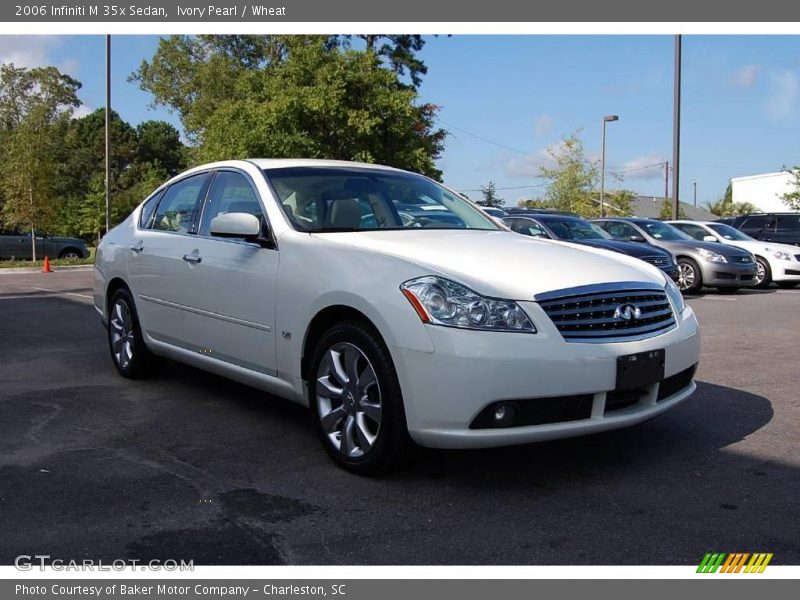Ivory Pearl / Wheat 2006 Infiniti M 35x Sedan