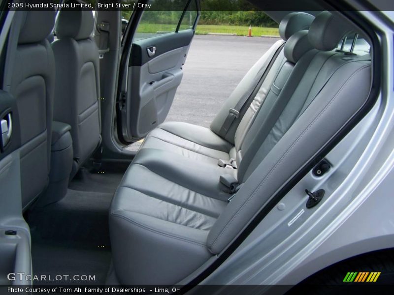 Bright Silver / Gray 2008 Hyundai Sonata Limited