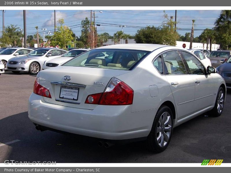 Ivory Pearl / Wheat 2006 Infiniti M 35x Sedan