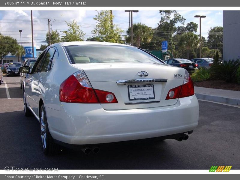 Ivory Pearl / Wheat 2006 Infiniti M 35x Sedan