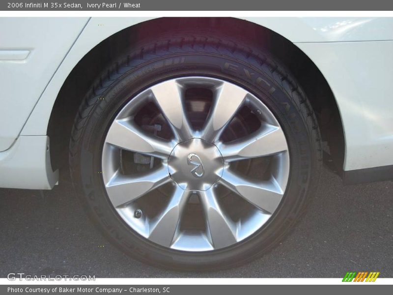 Ivory Pearl / Wheat 2006 Infiniti M 35x Sedan