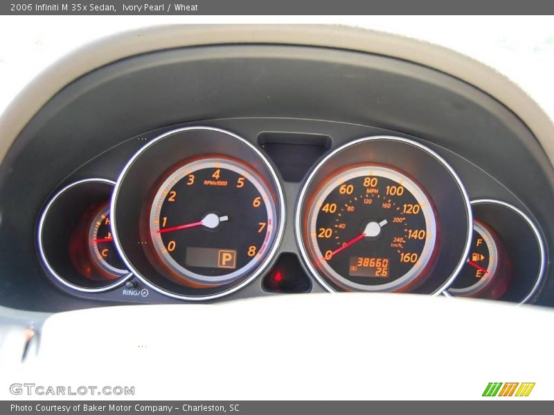 Ivory Pearl / Wheat 2006 Infiniti M 35x Sedan