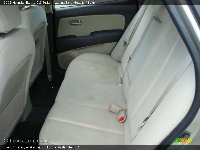 Laguna Sand Metallic / Beige 2008 Hyundai Elantra GLS Sedan