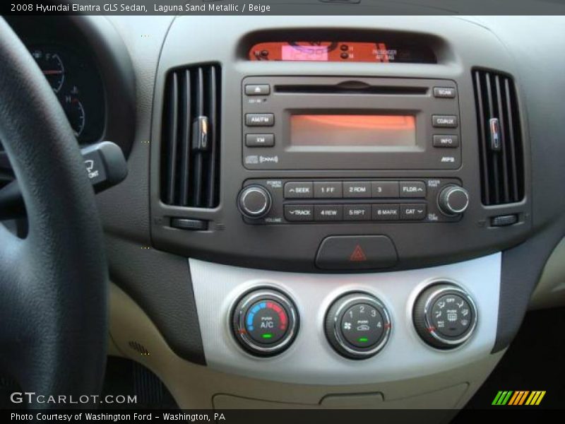 Laguna Sand Metallic / Beige 2008 Hyundai Elantra GLS Sedan