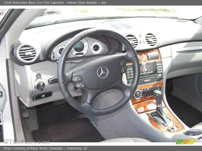 Iridium Silver Metallic / Ash 2006 Mercedes-Benz CLK 500 Cabriolet