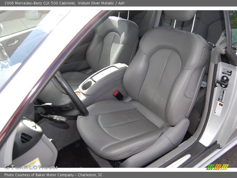 Iridium Silver Metallic / Ash 2006 Mercedes-Benz CLK 500 Cabriolet