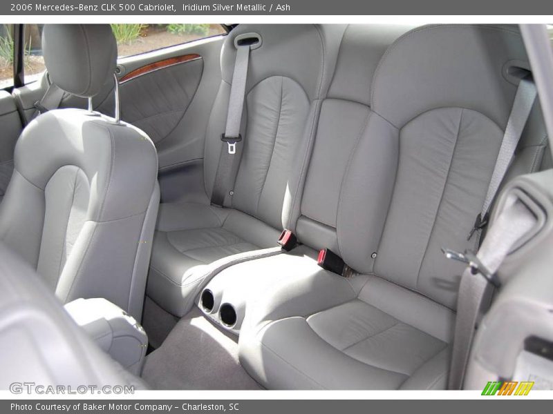 Iridium Silver Metallic / Ash 2006 Mercedes-Benz CLK 500 Cabriolet