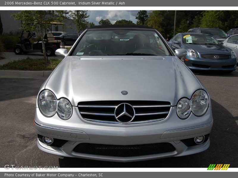 Iridium Silver Metallic / Ash 2006 Mercedes-Benz CLK 500 Cabriolet