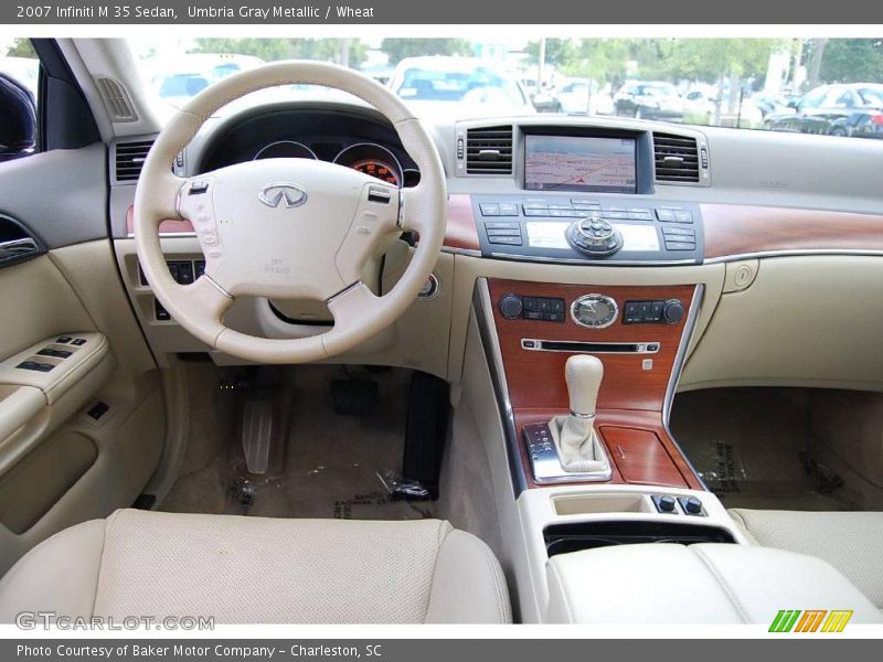 Umbria Gray Metallic / Wheat 2007 Infiniti M 35 Sedan