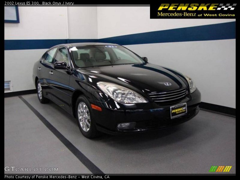 Black Onyx / Ivory 2002 Lexus ES 300