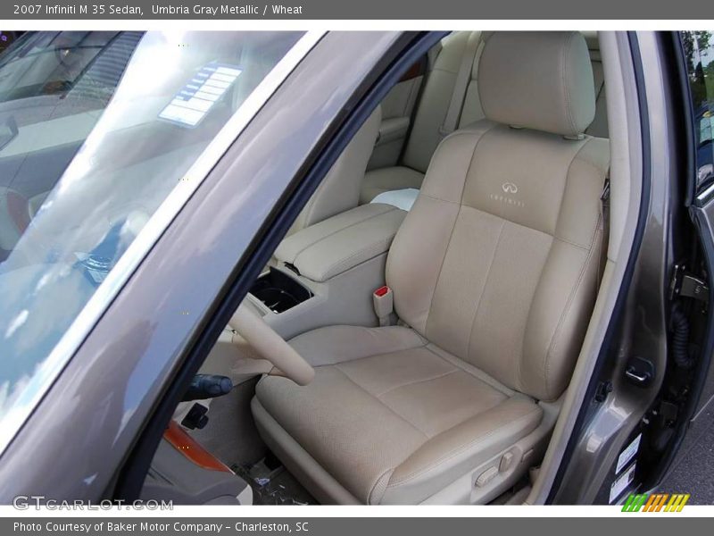 Umbria Gray Metallic / Wheat 2007 Infiniti M 35 Sedan