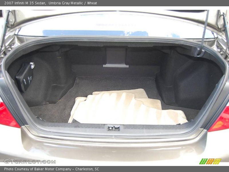 Umbria Gray Metallic / Wheat 2007 Infiniti M 35 Sedan