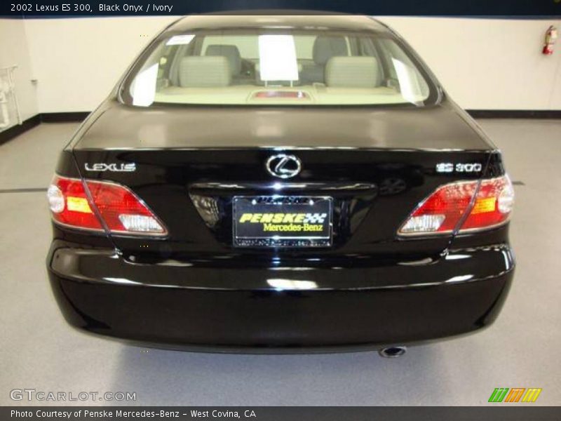 Black Onyx / Ivory 2002 Lexus ES 300