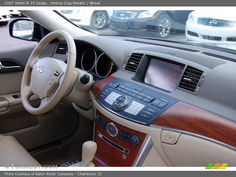 Umbria Gray Metallic / Wheat 2007 Infiniti M 35 Sedan